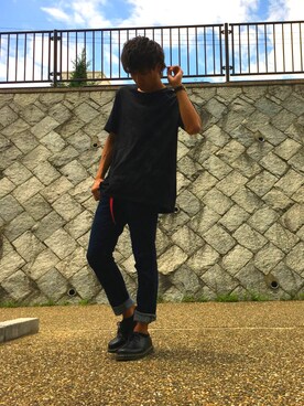 「Doシンプル部」｜こーきさん（メンズ・175cm・10代）の夏コーディネート