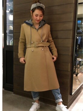 Misaki Taniさん（レディース・154cm）の秋コーディネート