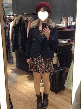 「MAJESTIC LEGON（マジェスティックレゴン）のアイテム（ジャケット/アウター）」を使った、ひろみさん（メンズ・171cm）の冬コーディネート