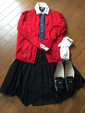 ぽちゃり田まる子さんのコーディネート