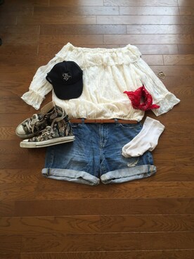 ぽちゃり田まる子さんのコーディネート