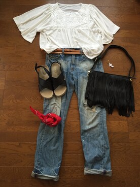 ぽちゃり田まる子さんのコーディネート