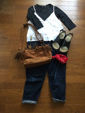 ぽちゃり田まる子さんのコーディネート