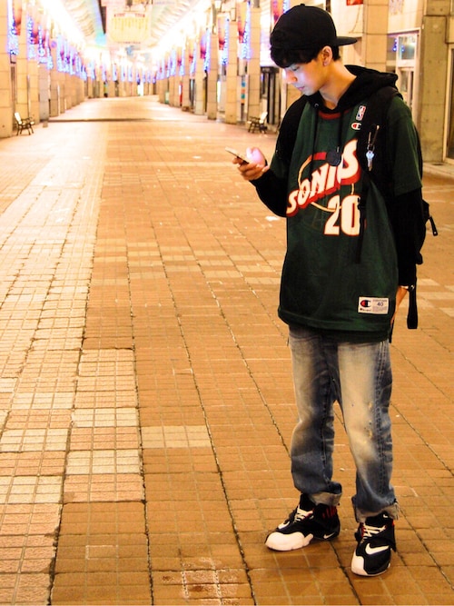 ゆうや Nikeのキャップを使ったコーディネート Wear