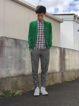 かずちきさん（メンズ・173cm）の秋コーディネート