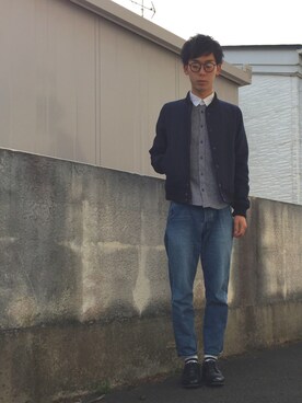 かずちきさん（メンズ・173cm）の春コーディネート