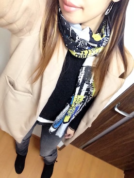 「アイテム（ブーティ）」を使った、あいり×まゆこさん（レディース・167cm・30代）の冬コーディネート