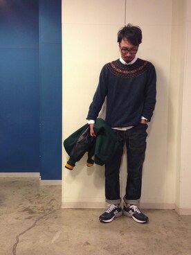 林 星児さん(メンズ・174cm)の秋コーディネート