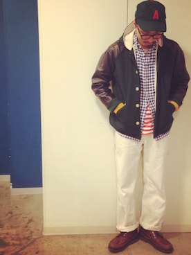 林 星児さん（メンズ・174cm）の秋コーディネート