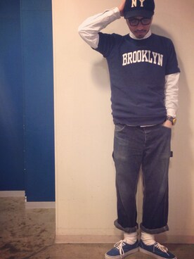 林 星児さん（メンズ・174cm）の春コーディネート