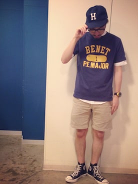 林 星児さん（メンズ・174cm）の夏コーディネート