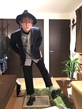 なかがわ。さん（メンズ・175cm）の秋コーディネート