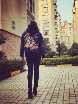 Mosqueen☑️さん（レディース・163cm）の冬コーディネート