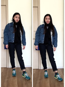 Mosqueen☑️さん（レディース・163cm）の冬コーディネート