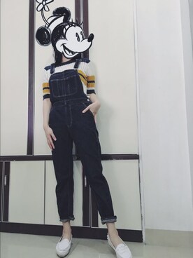 Mosqueen☑️さん（レディース・163cm）の春コーディネート