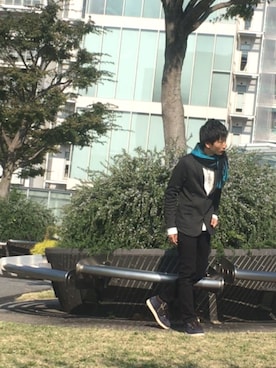 「GOTCHA（ガッチャ）のアイテム（ジャケット/アウター）」を使った、IOSANさん（メンズ・166cm）の秋コーディネート