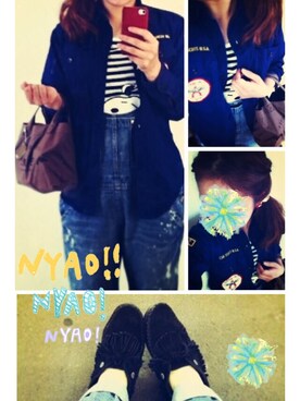 ぴよこさん（レディース・154cm）の春コーディネート