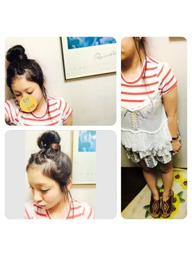 ぴよこさん（レディース・154cm）の夏コーディネート