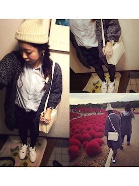 ぴよこさん（レディース・154cm）の秋コーディネート