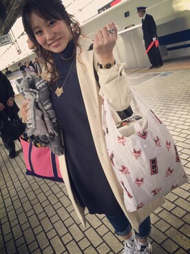 ぴよこさん（レディース・154cm）の秋コーディネート