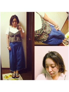 ぴよこさん（レディース・154cm）の夏コーディネート