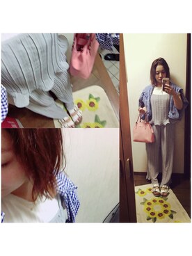 ぴよこさん(レディース・154cm)の夏コーディネート