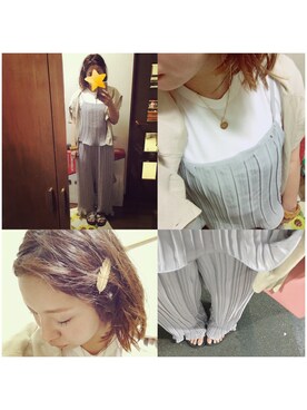 ぴよこさん（レディース・154cm）の夏コーディネート