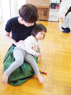 「STANDARTATHAND（スタンダードアットハンド）のアイテム」を使った、rieさん（レディース・160cm）の夏コーディネート