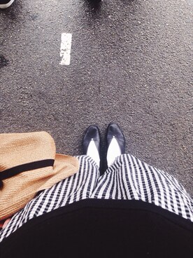 「apuntob（アプントビー）のアイテム」を使った、rieさん（レディース・160cm）の夏コーディネート