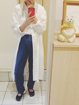 「ippei takei（イッペイタケイ）のアイテム」を使った、rieさん（レディース・160cm）の秋コーディネート