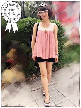 「BLOCH（ブロック）のアイテム」を使った、🌲song🌲さん（レディース・155cm）の夏コーディネート