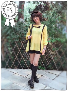 「WILDFOX（ワイルドフォックス）のアイテム（トップス）」を使った、🌲song🌲さん（レディース・155cm）の秋コーディネート