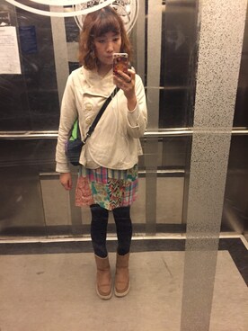 「チチカカ（チチカカ）のアイテム（ワンピース、その他）」を使った、Gyokumeiさん（レディース・169cm）の秋コーディネート