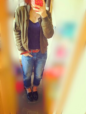 あやかさん（レディース・158cm）の春コーディネート