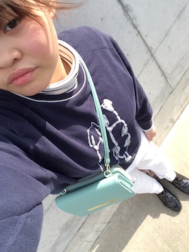 「Honeys（ハニーズ）のアイテム（ドレスシューズ）」を使った、KA13さん（レディース・156cm）の冬コーディネート