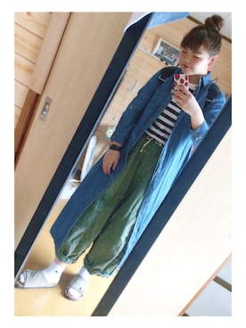 「トープ」｜「アイテム（その他）」を使った、きむねぇさん（レディース・170cm）の春コーディネート