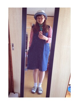 きむねぇさん(レディース・170cm)の春コーディネート