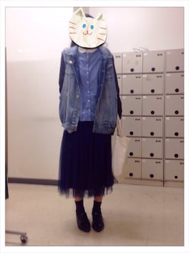 「grove（グローブ）のアイテム（その他シューズ）」を使った、ひなのさん（レディース・155cm）の冬コーディネート