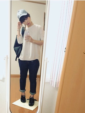 「mitis（ミティス）のアイテム」を使った、chicaさん（レディース・155cm）の春コーディネート