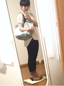 「mitis（ミティス）のアイテム」を使った、chicaさん（レディース・155cm）の春コーディネート