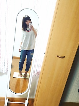 「mitis（ミティス）のアイテム」を使った、chicaさん（レディース・155cm）の春コーディネート