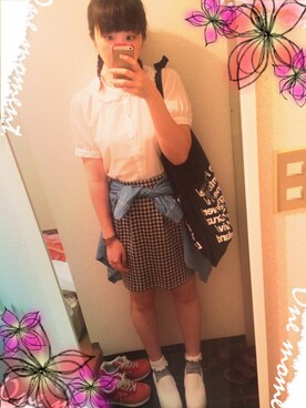 mochiさん（レディース・163cm）の夏コーディネート