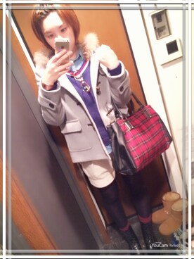 mochiさん（レディース・163cm）の冬コーディネート