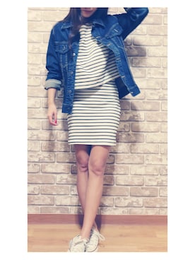 ボーダーセットアップ のレディース人気ファッションコーディネート Wear