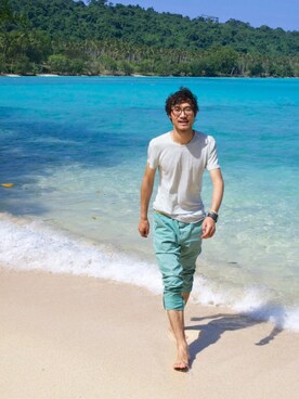 蒸腾-昊为さんのコーディネート