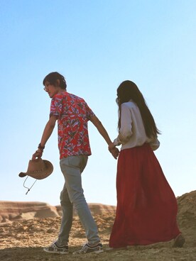 蒸腾-昊为さんのコーディネート