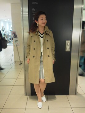 「ライナー取り外し」｜ayakoさん（レディース・161cm）の冬コーディネート