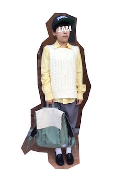 「Yシャツ」｜「アイテム（帽子）」を使った、り の ぢ ゃ むさん（レディース・153cm）の秋コーディネート