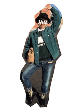 り の ぢ ゃ むさん（レディース・153cm）の冬コーディネート