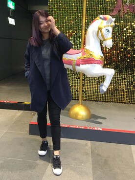 「lazyday」｜SYさん（レディース・165cm）の秋コーディネート